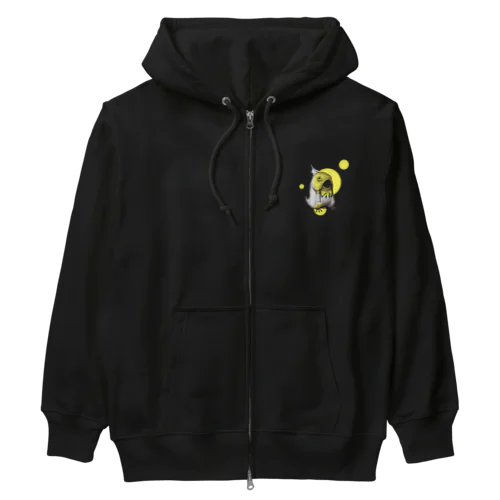 妖精さん（キグルミ） Heavyweight Zip Hoodie