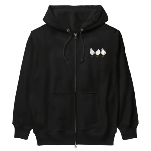 踊るアヒル Heavyweight Zip Hoodie