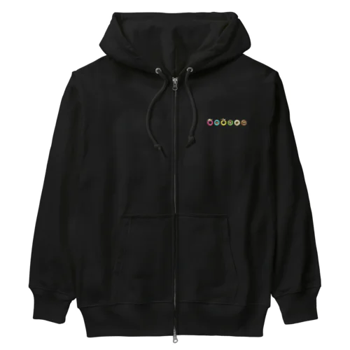 ドーナツボンちゃんセット Heavyweight Zip Hoodie