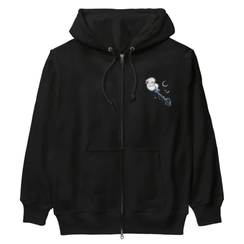 ほつれるゴーストA Heavyweight Zip Hoodie