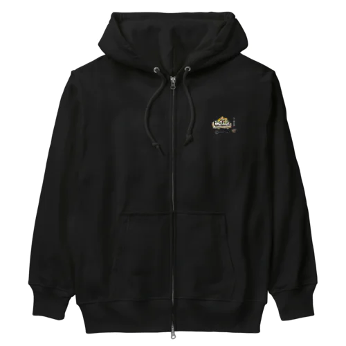 瓦そば（ロゴあり） Heavyweight Zip Hoodie