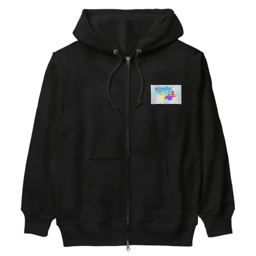 小さなお花（韓国語🇰🇷） Heavyweight Zip Hoodie