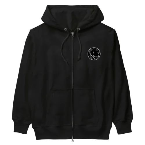 死んだら終わりだ裏 Heavyweight Zip Hoodie