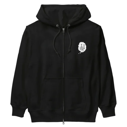 よからぬことをかんがえています Heavyweight Zip Hoodie