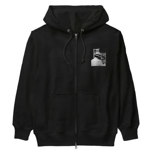 poster Heavyweight Zip Hoodie