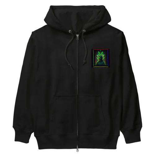 Smoking Mind Heavyweight Zip Hoodie