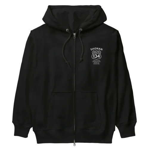 R134_No.001_03_WH Heavyweight Zip Hoodie