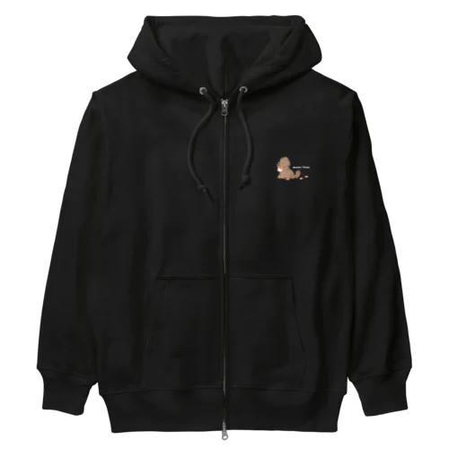 犬 Heavyweight Zip Hoodie