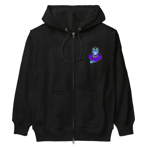 傷者・コブラ Heavyweight Zip Hoodie