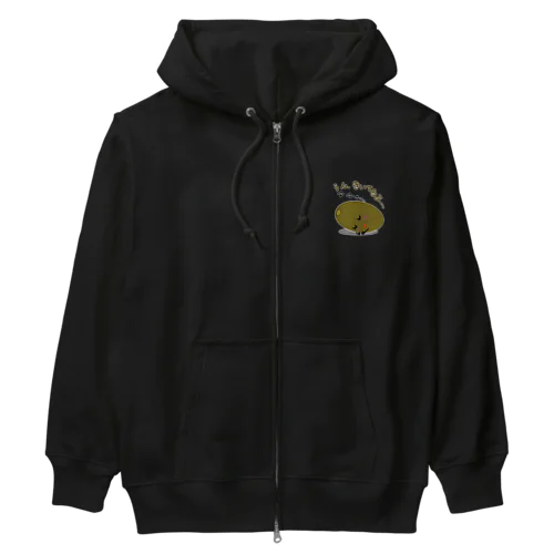 スリーピー　キウィ　きいてるよ Heavyweight Zip Hoodie