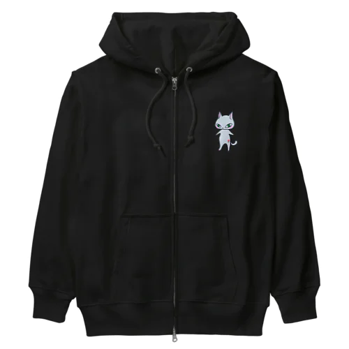 ネコさん Heavyweight Zip Hoodie