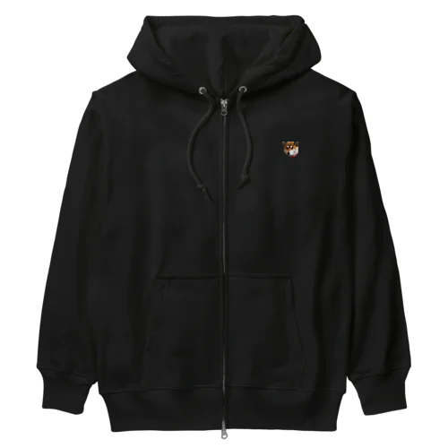 8bit 柴犬 Heavyweight Zip Hoodie