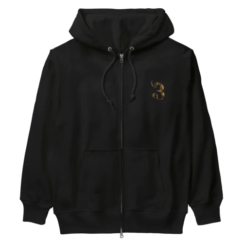 龍 Heavyweight Zip Hoodie