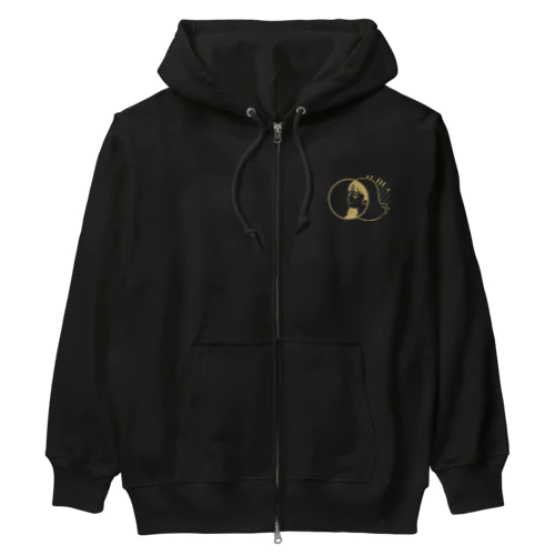 ピアノ弾きの女の子 Heavyweight Zip Hoodie