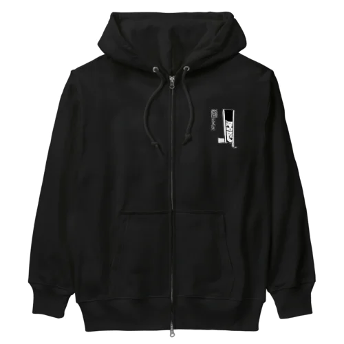 家猫(イエネコ)は見た Heavyweight Zip Hoodie