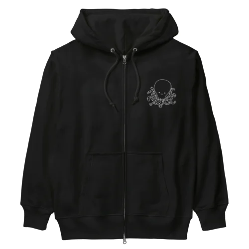 たここ Heavyweight Zip Hoodie