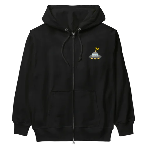 ゆーふぉー Heavyweight Zip Hoodie