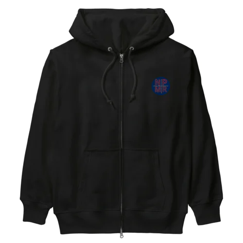 NPMR ネイビー Heavyweight Zip Hoodie