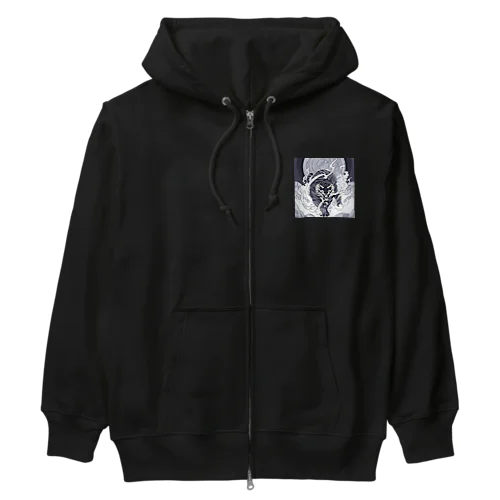 神虎 Heavyweight Zip Hoodie