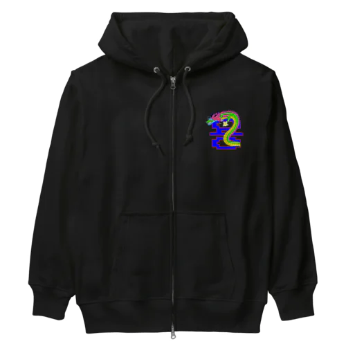 용 (龍)  ハングルデザイン   Heavyweight Zip Hoodie