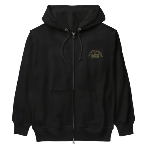 CLIMATE CHANGE（気候変動） Heavyweight Zip Hoodie