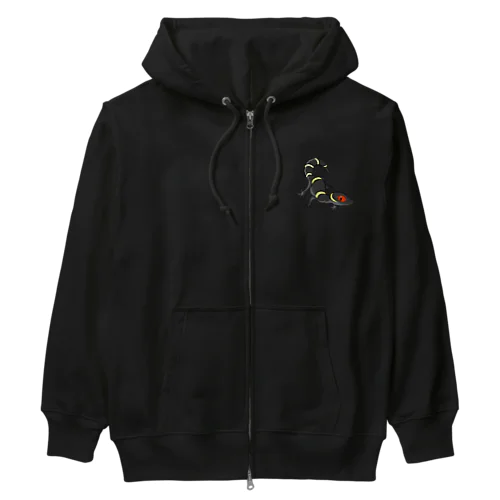 ハイナントカゲモドキちゃん Heavyweight Zip Hoodie