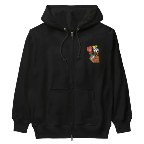 ハートの女王 Heavyweight Zip Hoodie