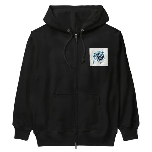 ジオメトリーA25 Heavyweight Zip Hoodie