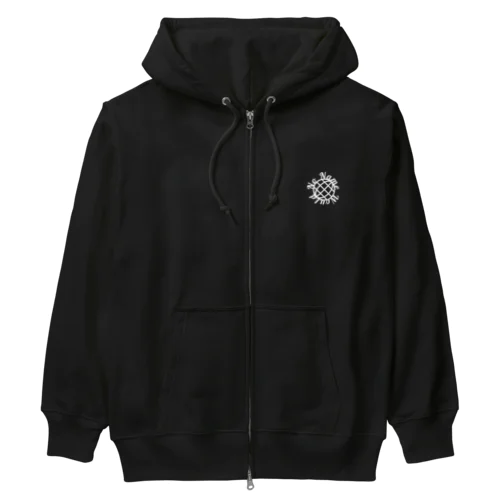 No Name Would Heavyweight Zip Hoodie