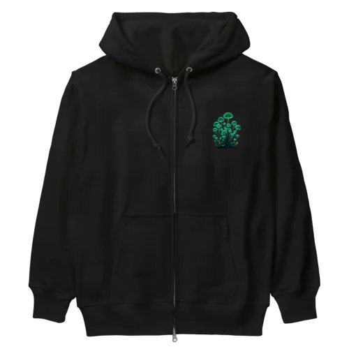 キンギョソウ Heavyweight Zip Hoodie