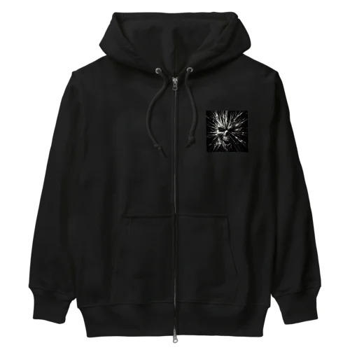 ガラスのスカル Heavyweight Zip Hoodie