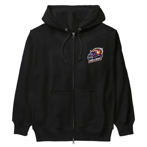 アメリカン・ステッカーシリーズ1 Heavyweight Zip Hoodie