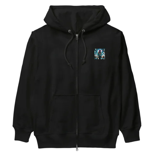 ネオンガール Heavyweight Zip Hoodie