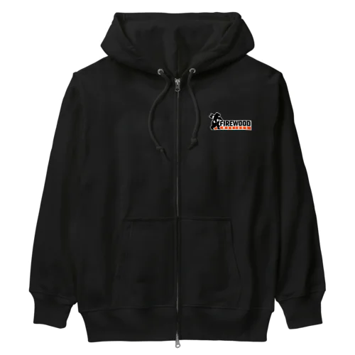 Fire Wood Maniacs Heavyweight Zip Hoodie