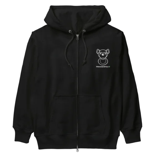 monmocorins Heavyweight Zip Hoodie