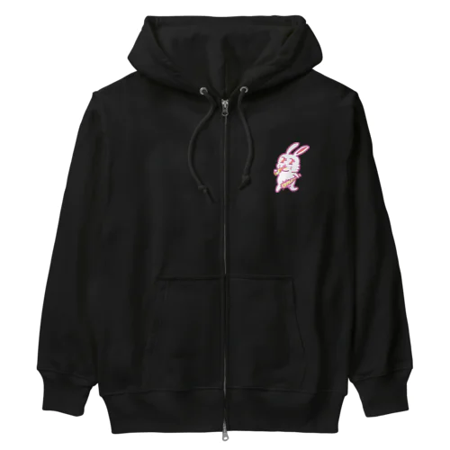 うさぎやま光一郎の町内パトロール Heavyweight Zip Hoodie