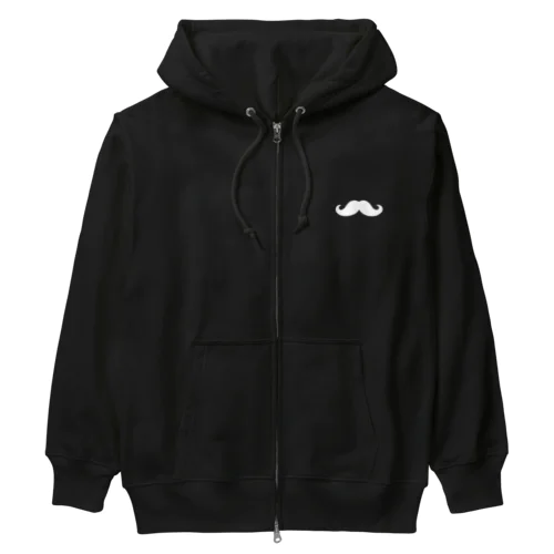 素敵な髭 Heavyweight Zip Hoodie