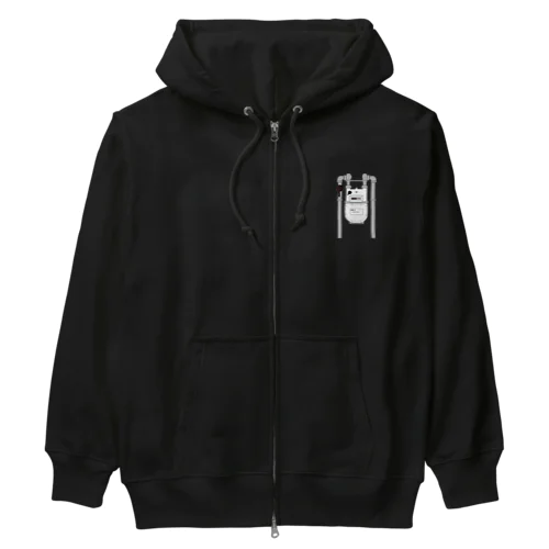 ガスメーター Heavyweight Zip Hoodie