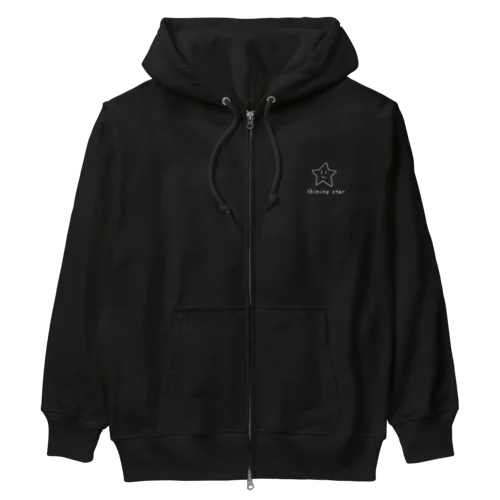 輝く星 Heavyweight Zip Hoodie