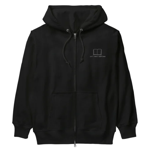 良書を読もう Heavyweight Zip Hoodie