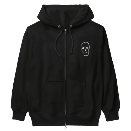 666バンＴ Heavyweight Zip Hoodie