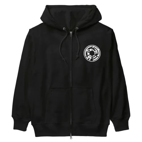 ロゴマーク[不定形ECHO] Heavyweight Zip Hoodie