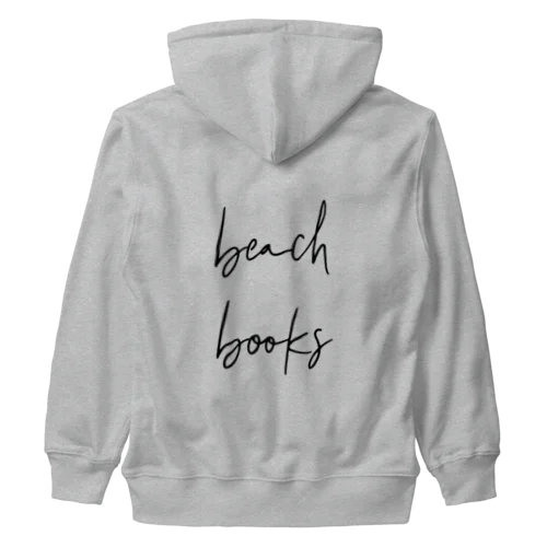 beach books zip up hoodie ヘビーウェイトジップパーカー
