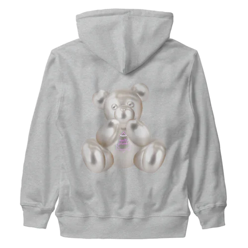 Pearl Teddy Heavyweight Zip Hoodie