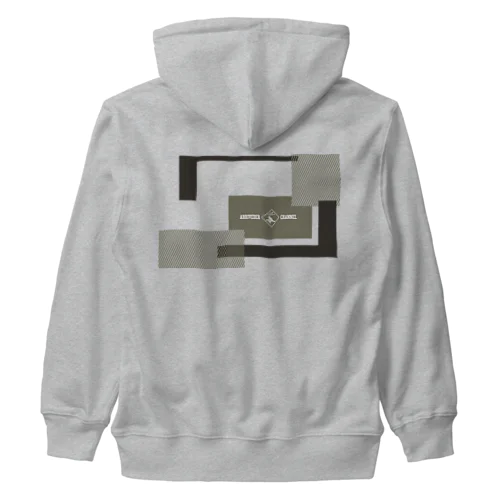 CYBER WINDOW KHK Heavyweight Zip Hoodie