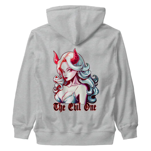 the Evil One　美しき悪魔 Heavyweight Zip Hoodie