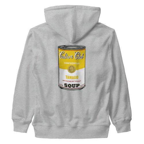 [ Culture Club ] TAMAGO SOUP ZIP SWEATSHIRT Heavyweight Zip Hoodie