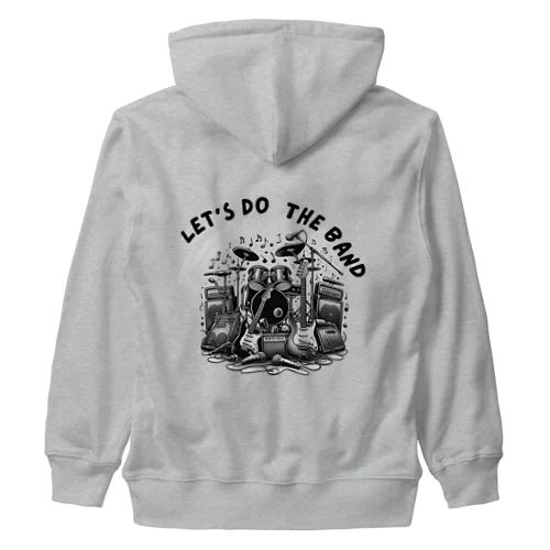LET'S DO THE BAND Heavyweight Zip Hoodie