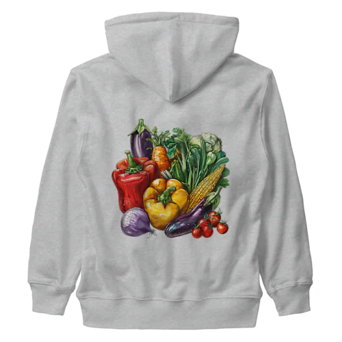 野菜生活　#001 Heavyweight Zip Hoodie