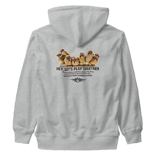 一緒に遊ぼう！ #001 Heavyweight Zip Hoodie